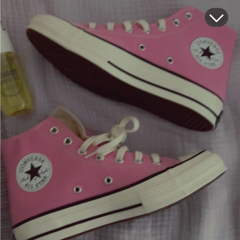 Converse Pink High-Top Sneakers